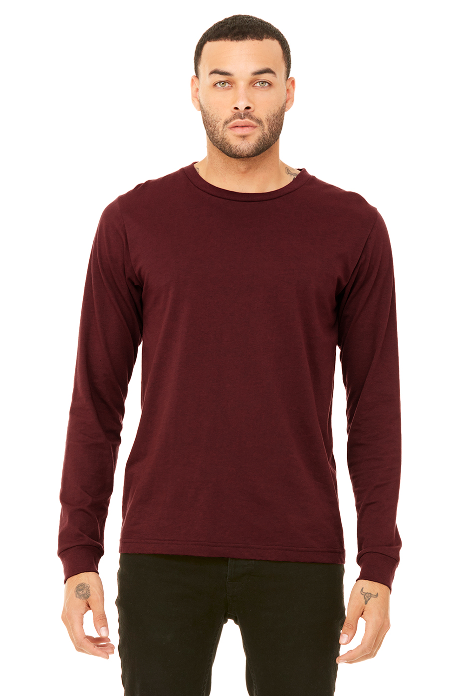 Wholesale Clothing Men's Jersey Long Sleeve Tee