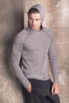 Wholesale Clothing | L/S Hooded Pullover w/ Thumb