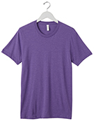 bella canvas heather team purple