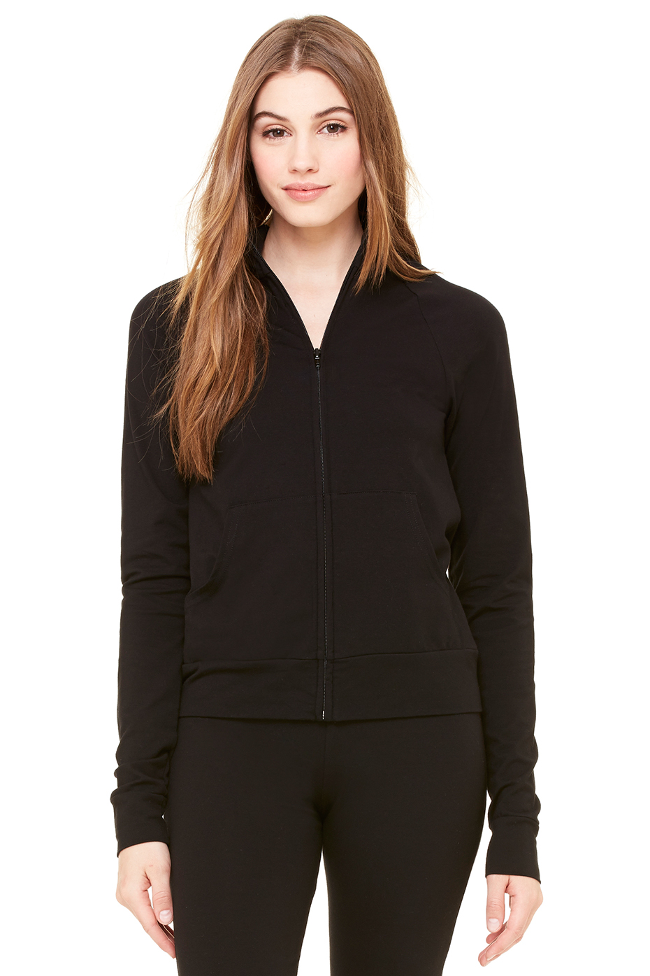 Women's Cotton Spandex Cadet Jacket BellaCanvas