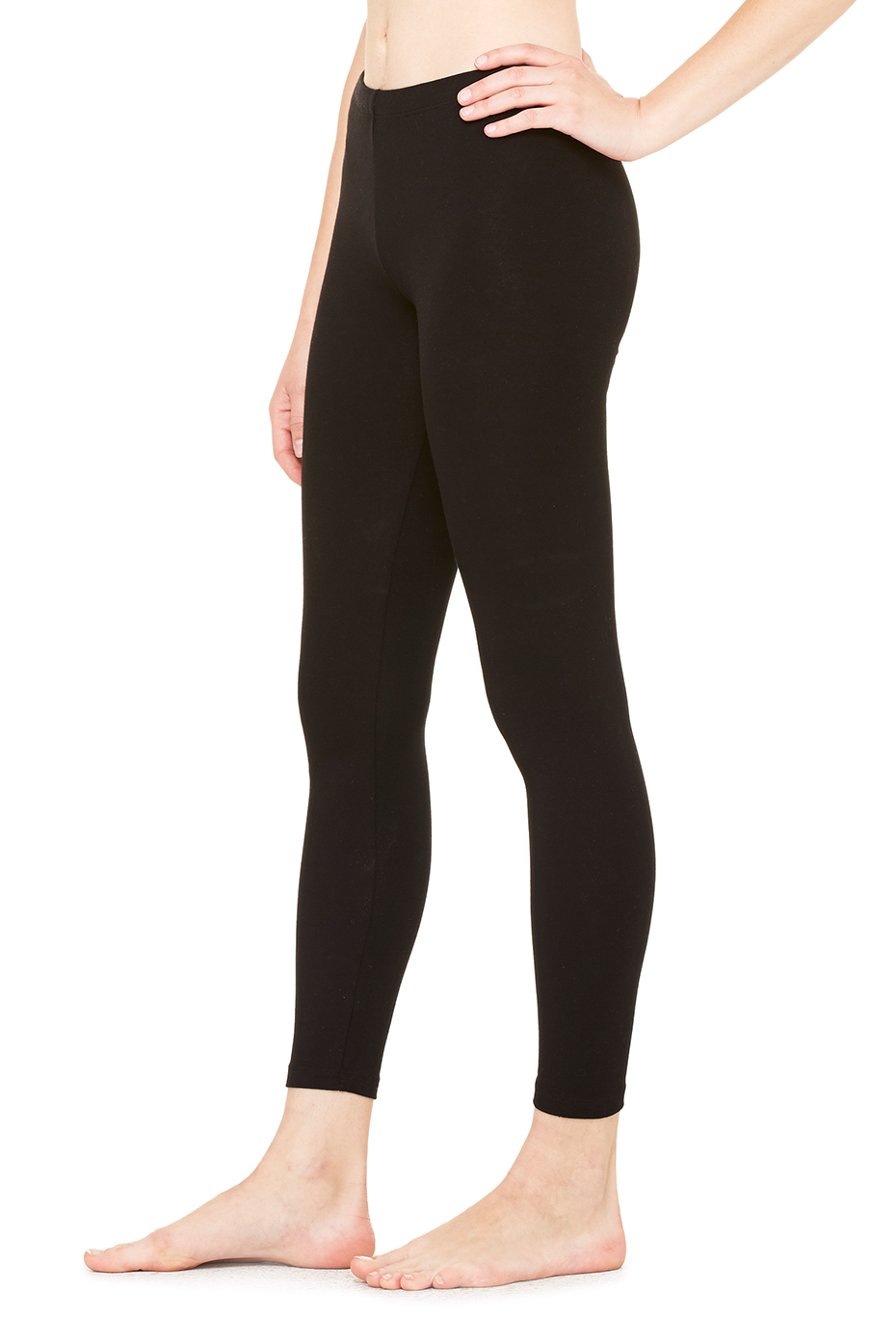 Navy Long Basic Rayon & Lycra Leggings – Bella Donna