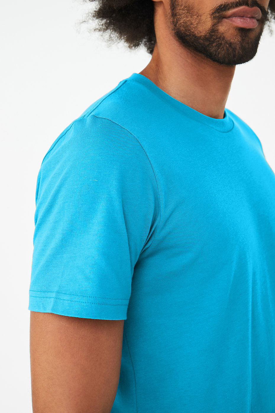 New! Lucky Brand 100% Cotton T-Shirt color blue beige size M