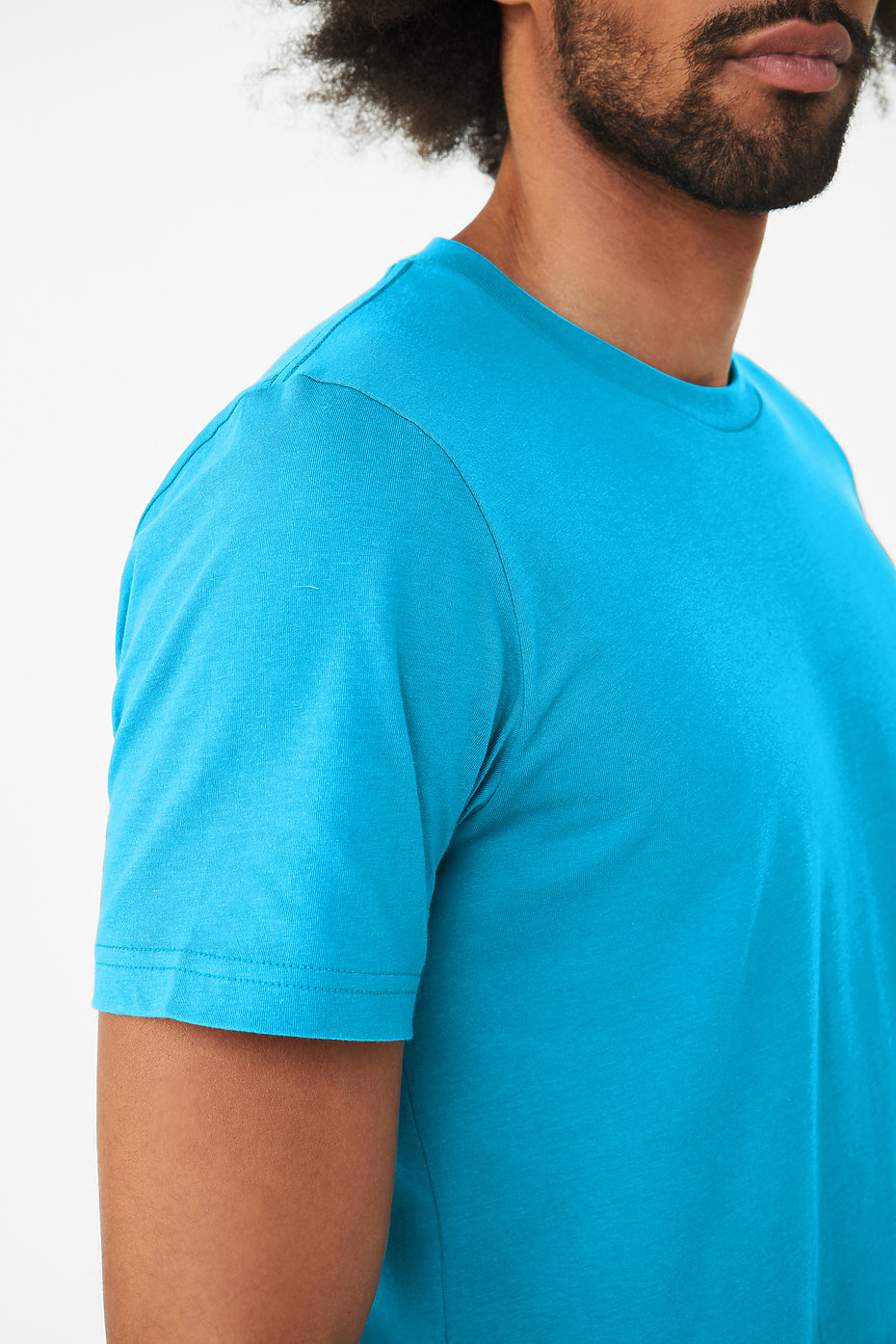 Inside Out Seamed T-shirt - Blue