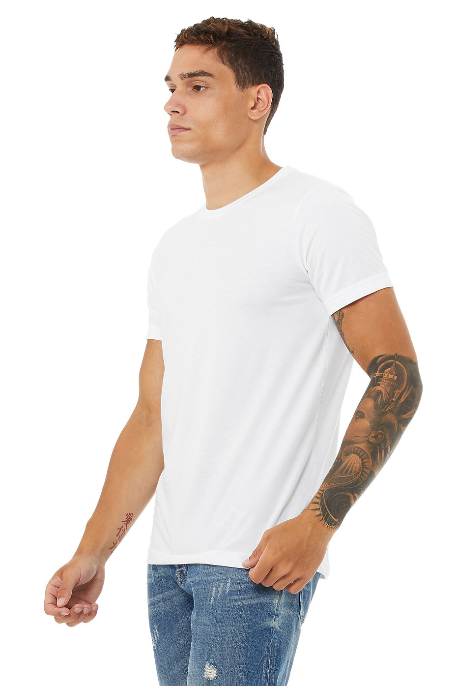 bella canvas heather olive