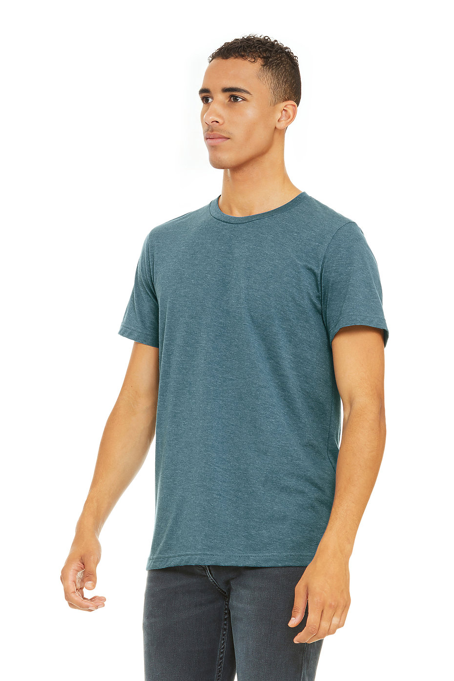 Heathered Shirt | Mens Wholesale Clothing | Heather T Shirts | Blank T ...