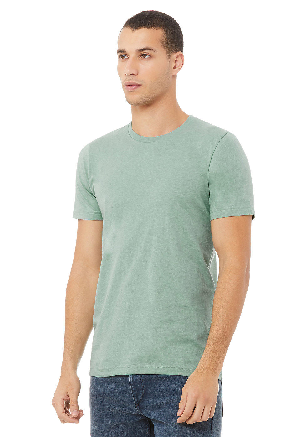 Heathered Shirt | Mens Wholesale Clothing | Heather T Shirts | Blank T ...