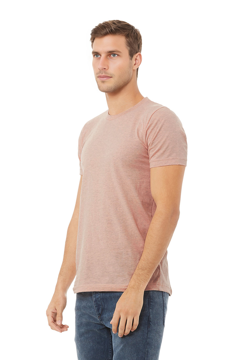 Download Heathered Shirt Mens Wholesale Clothing Heather T Shirts Blank T Shirts Bella Canvas