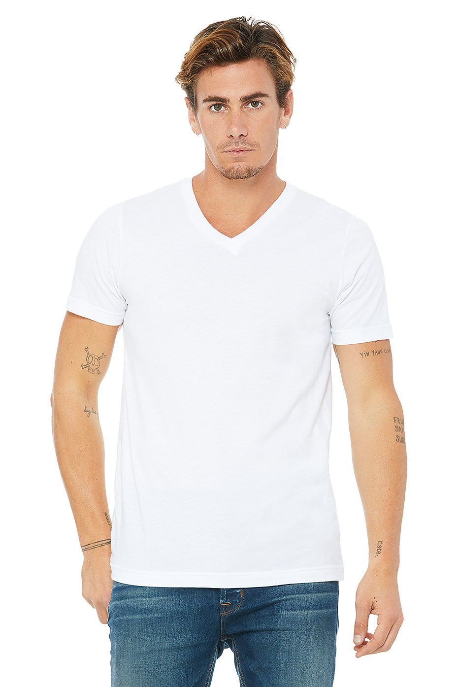 Bella Canvas V Neck Size Chart