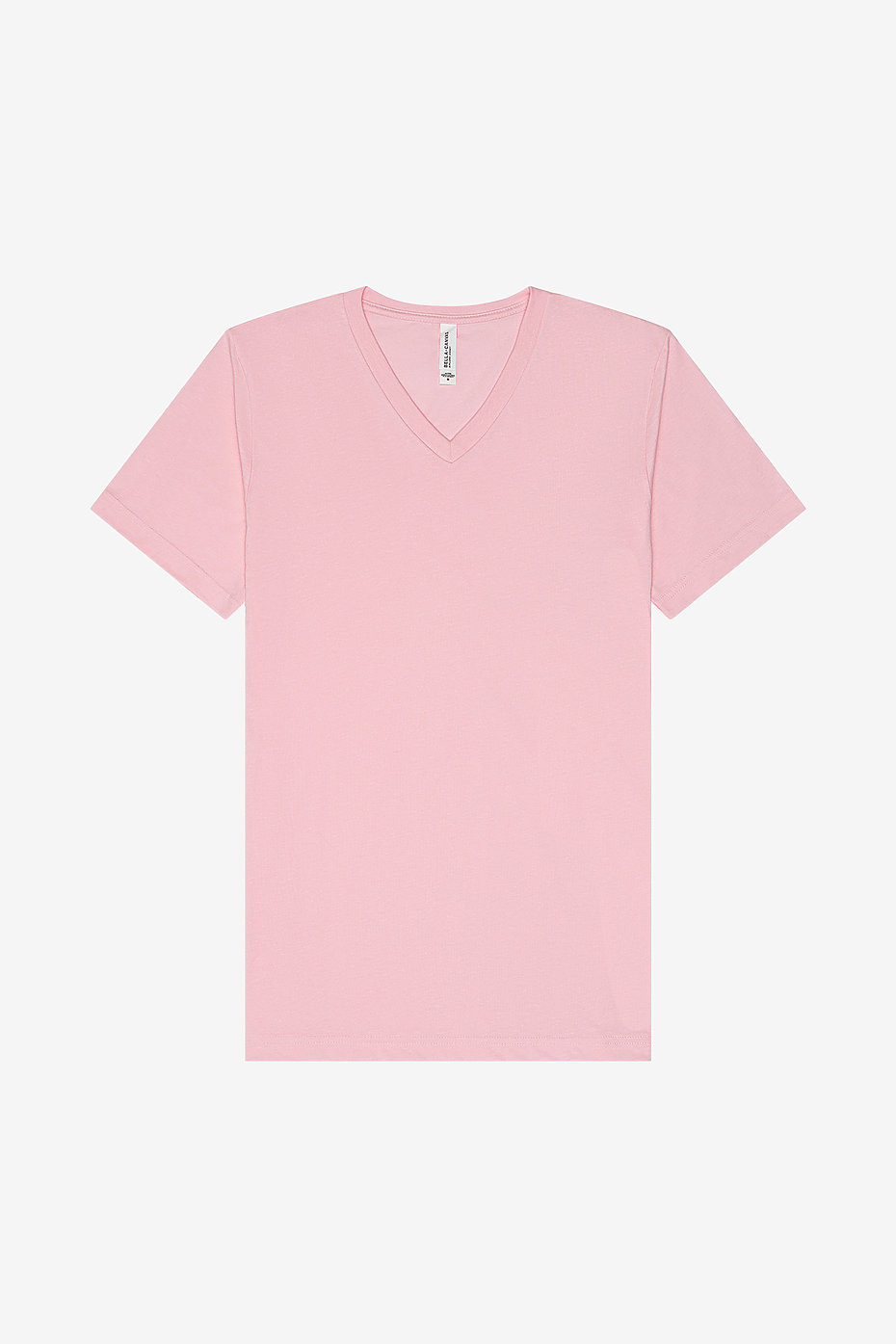 Unisex Heather Cvc V-Neck Tee