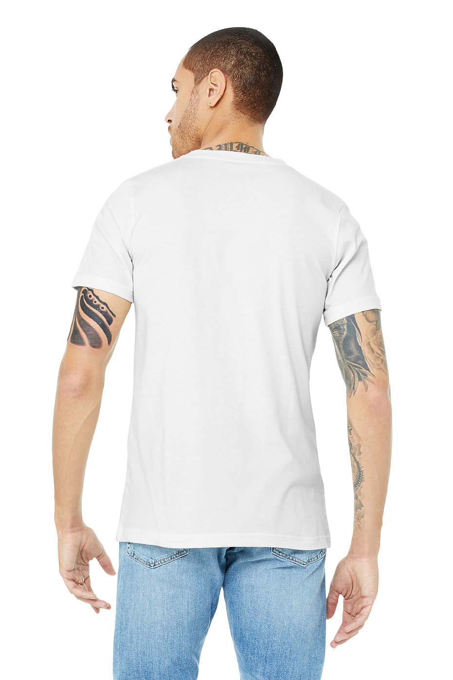 Bella canvas v top neck