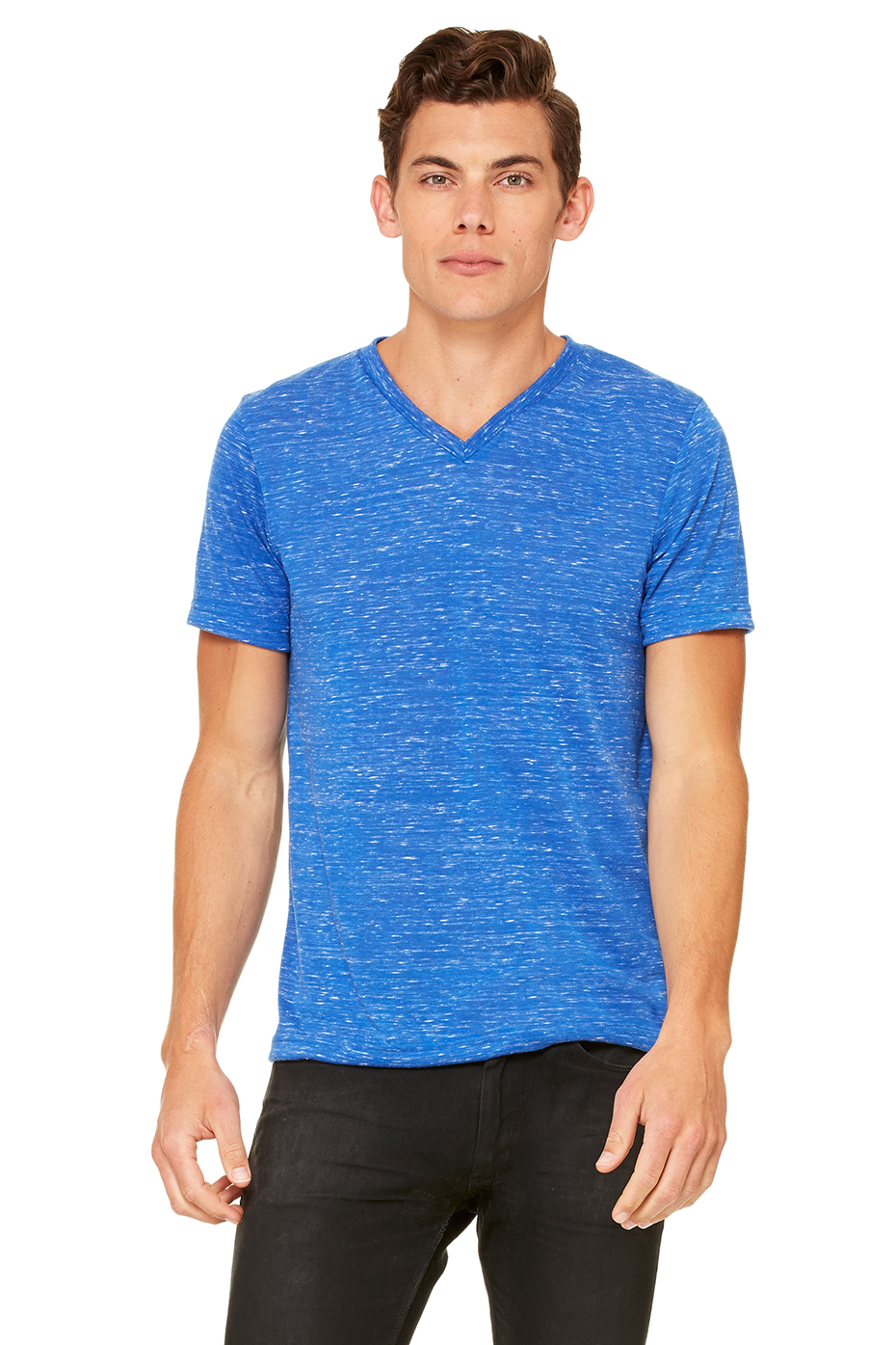 Unisex Jersey Short Sleeve V-Neck Tee | Bella-Canvas