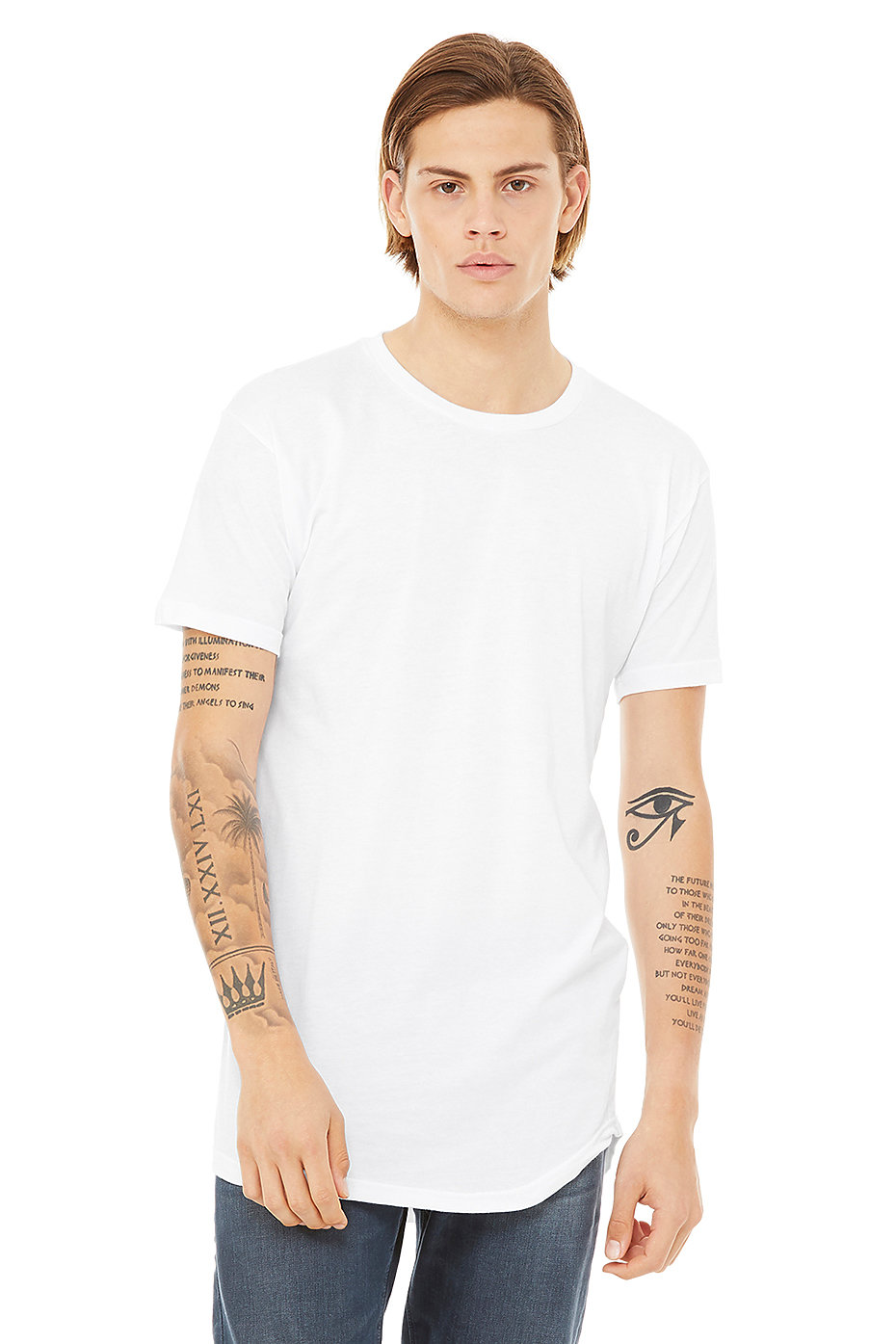 wholesale plain white tees