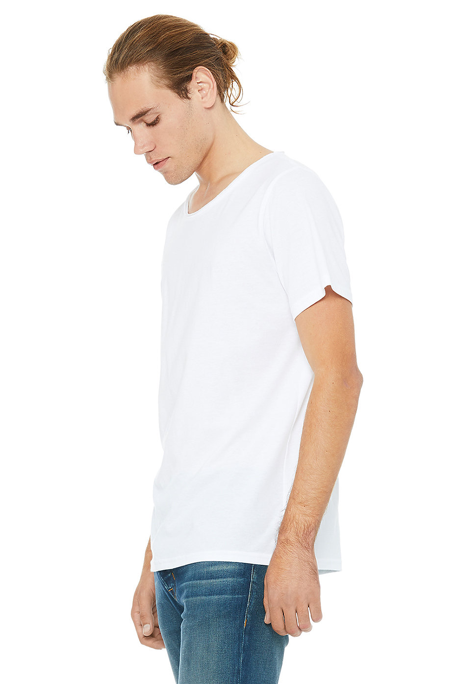bella canvas raw neck