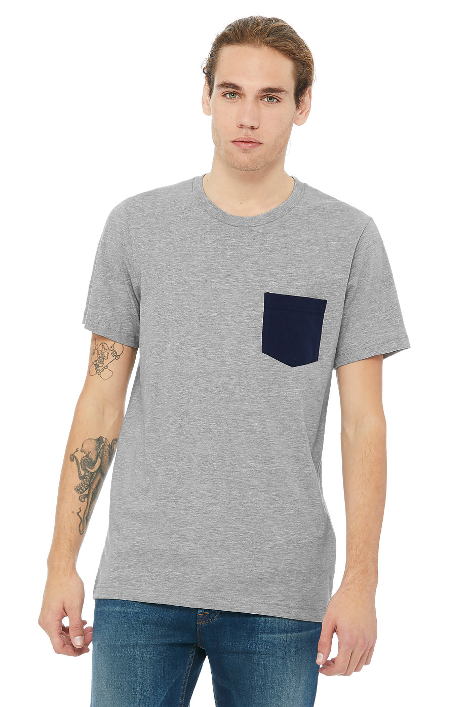 Mens Pocket Tees | Wholesale Jersey T 