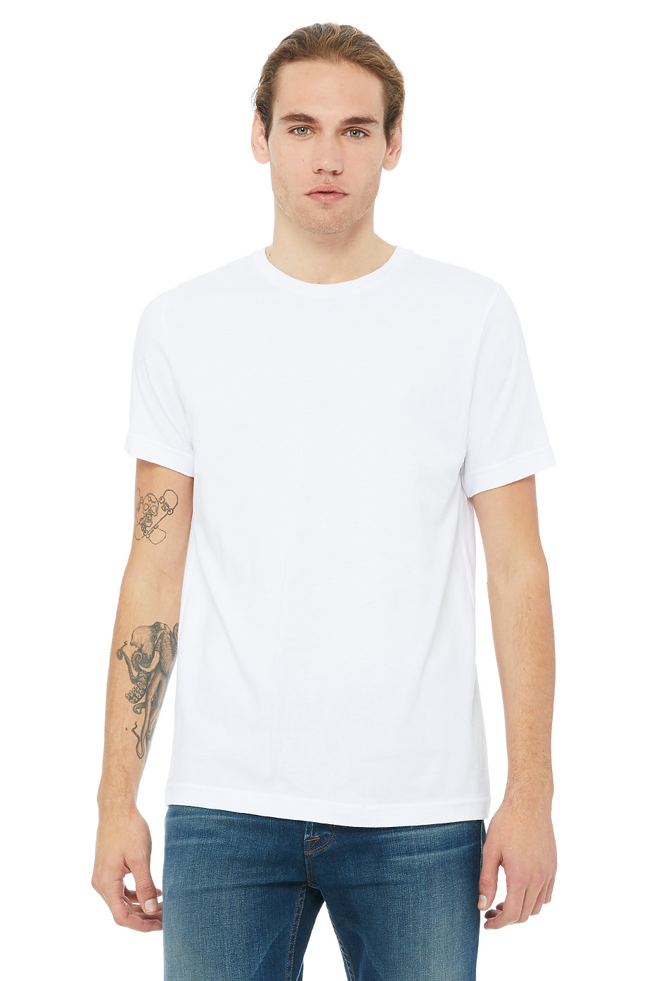 Men's Heavyweight 5.5 oz Crew Tee | Bella-Canvas