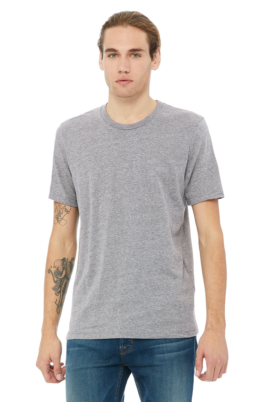 Men's Heavyweight 5.5 oz Crew Tee | Bella-Canvas