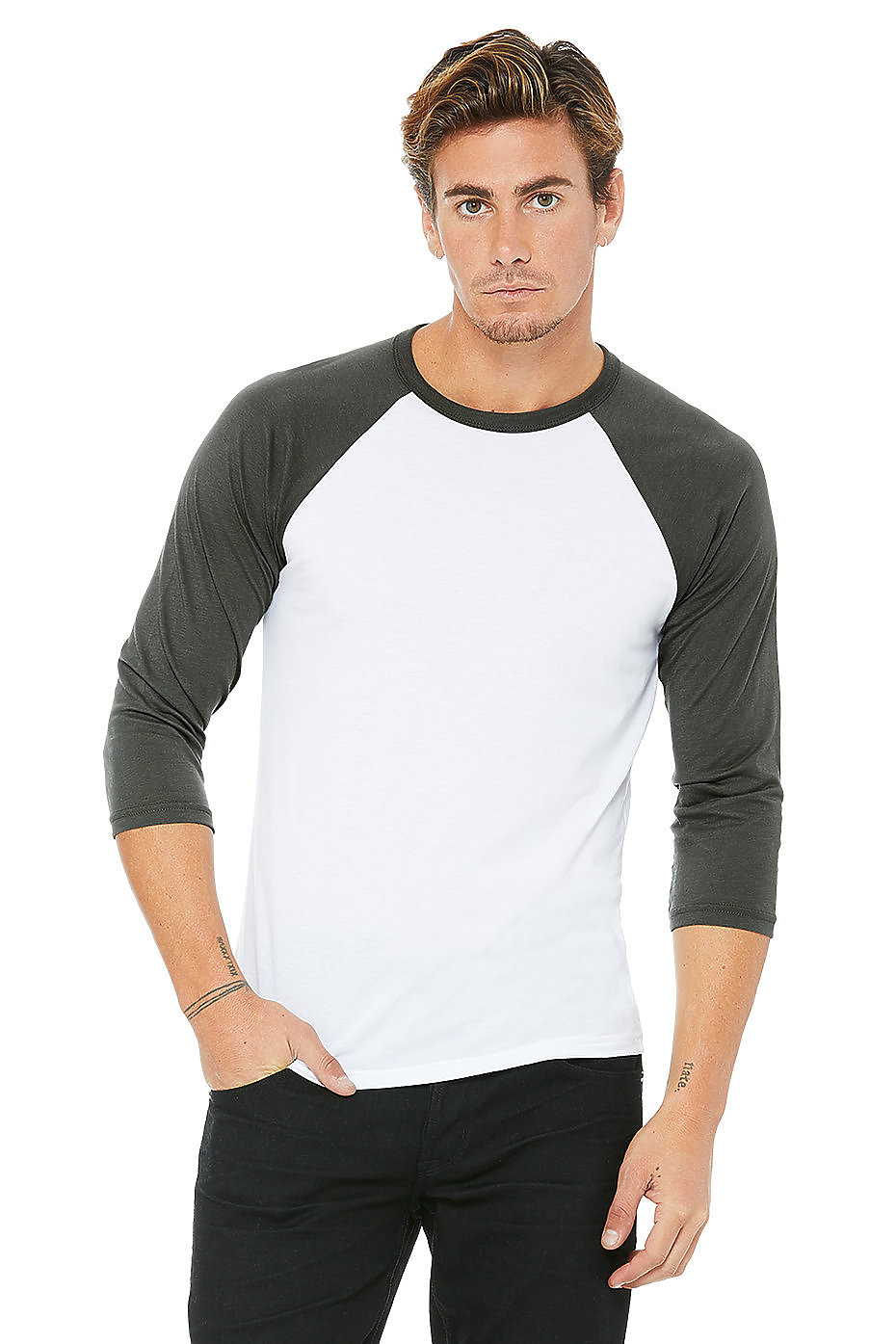 Bella Canvas Baseball Tee Size Chart