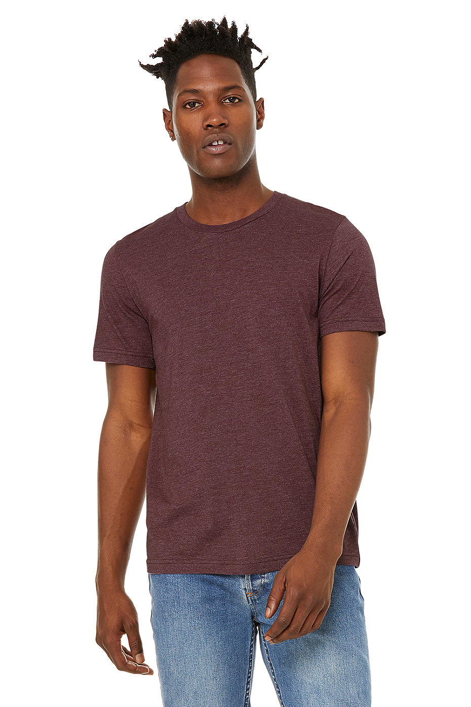 Unisex Sueded Tee | Wholesale Blank T Shirts | Bulk, Plain T Shirts ...