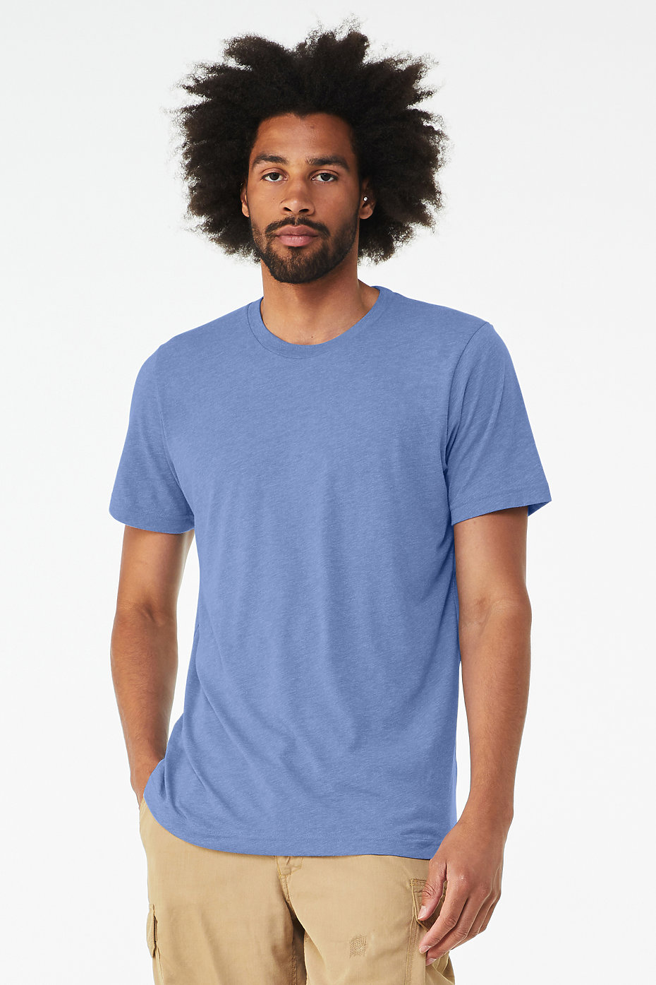 Inside Out Seamed T-shirt - Blue