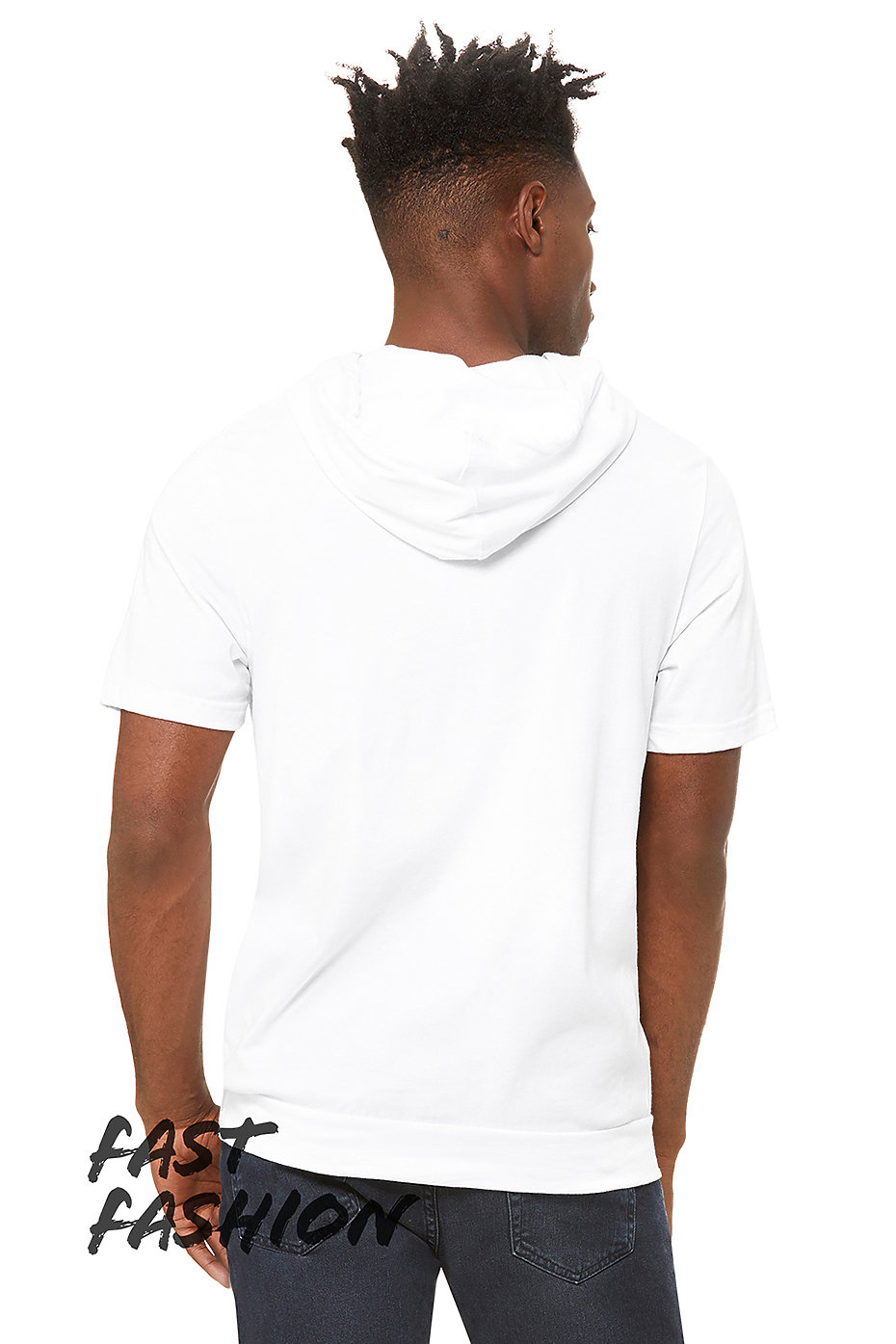 bella canvas short sleeve hoodie