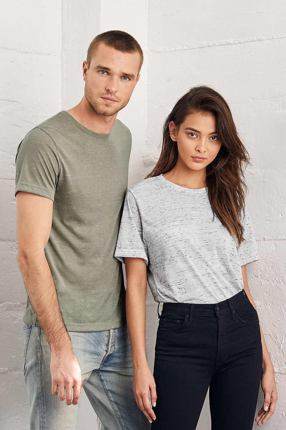 Bella + Canvas Unisex Poly-Cotton Short-Sleeve T-Shirt - T-shirts with Logo  - Q225576 QI