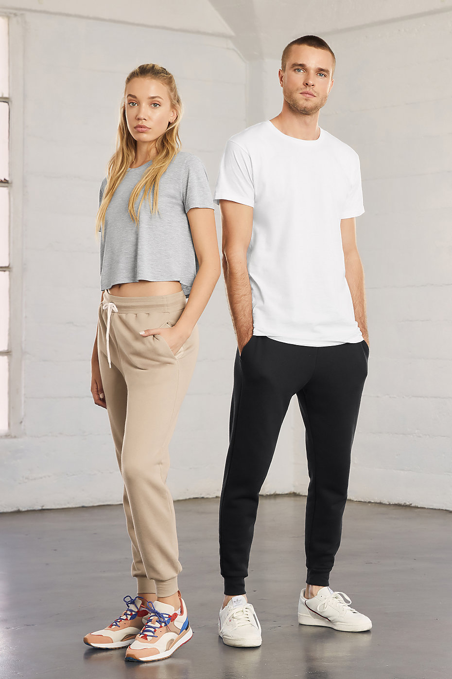 blank joggers for printing