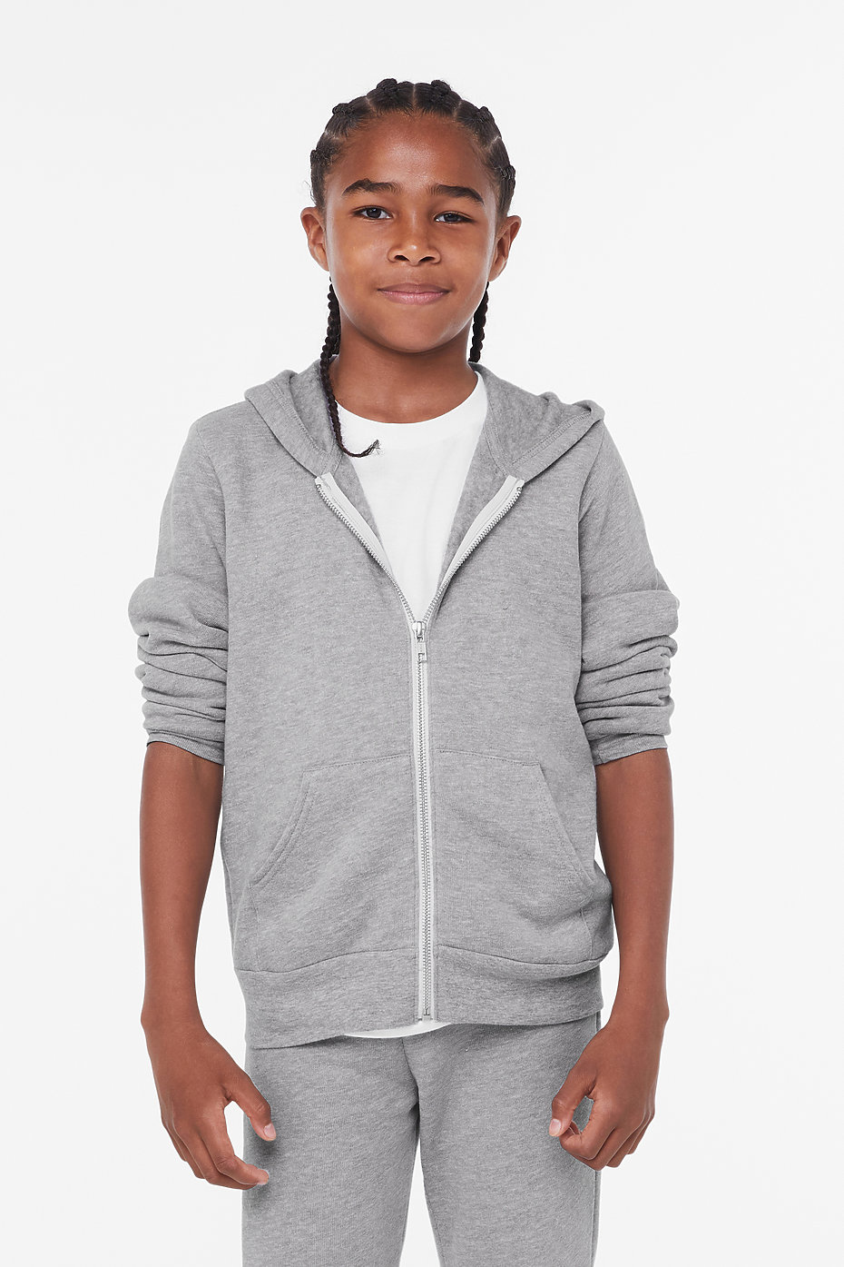 Youth Sponge Fleece Full Zip Hoodie