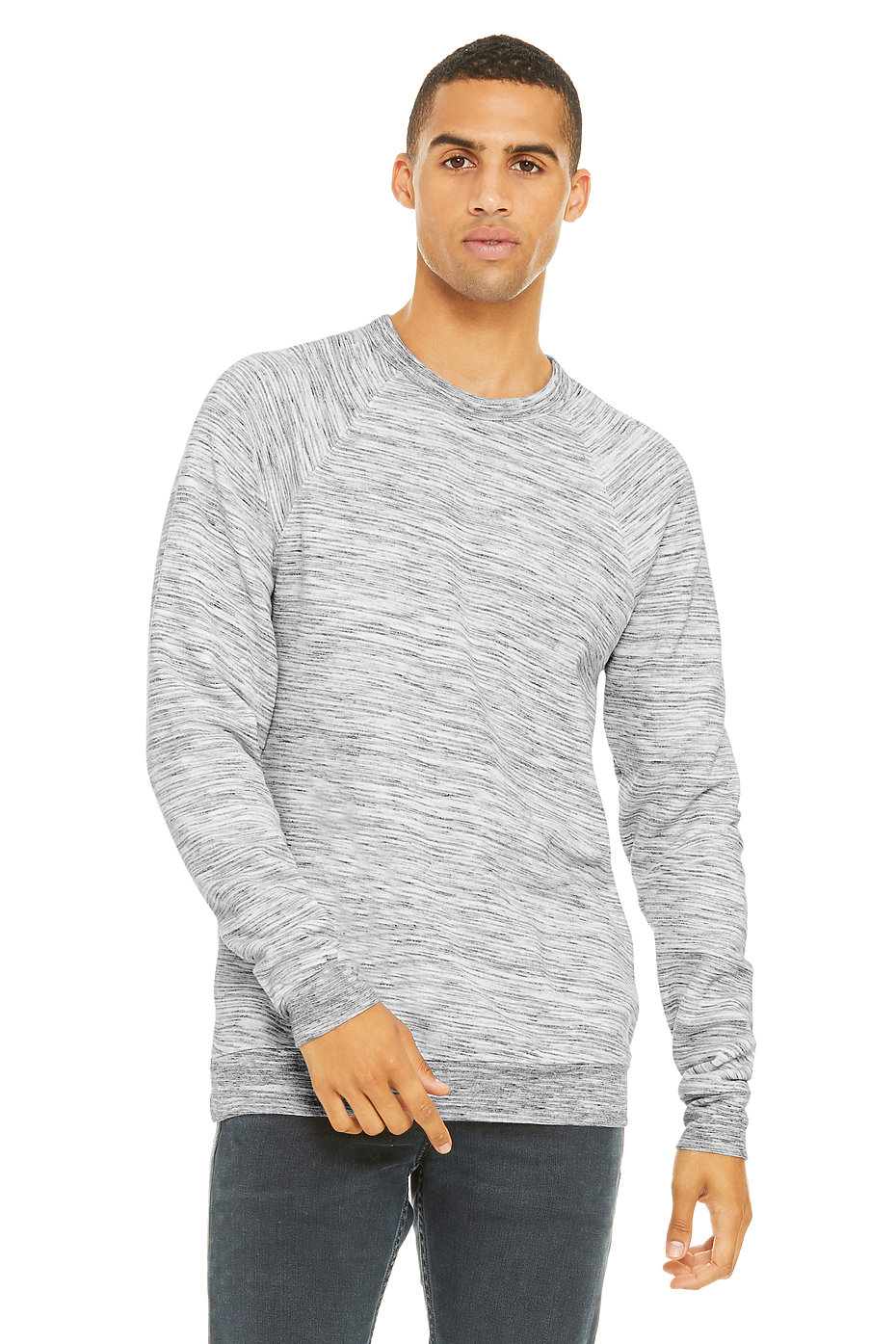 bella canvas athletic grey