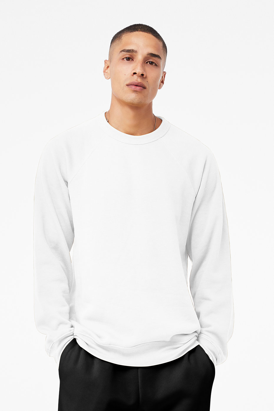 Custom Sweatshirts For Men | Wholesale Crewneck Sweatshirts | Raglan  Sweatshirt | BELLA+CANVAS ®