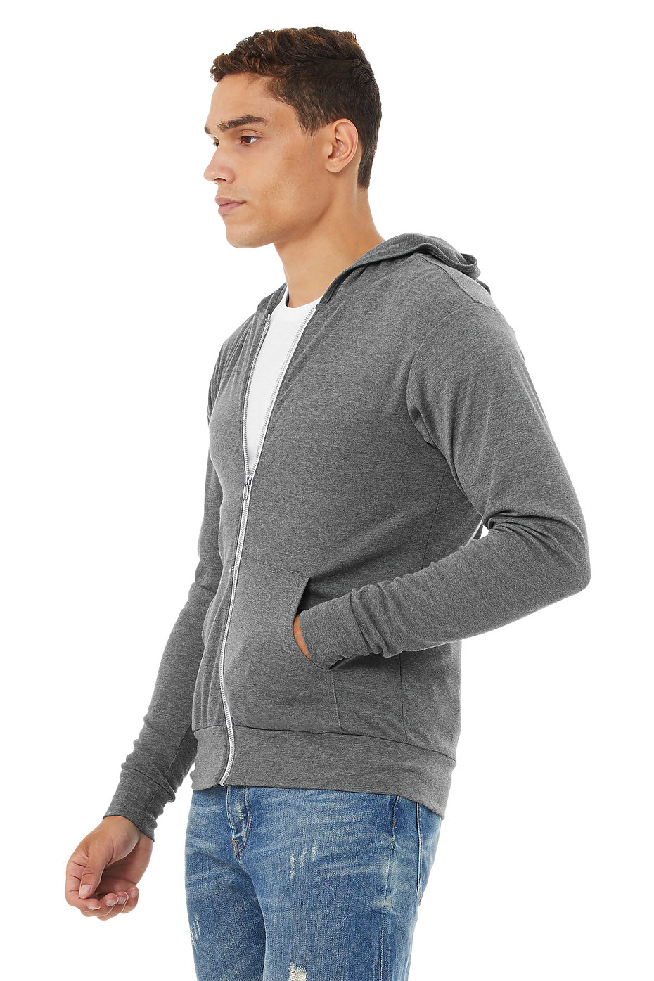 full zip hoodie mens