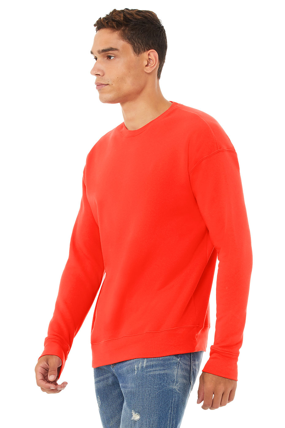 bella canvas drop shoulder sweatshirt