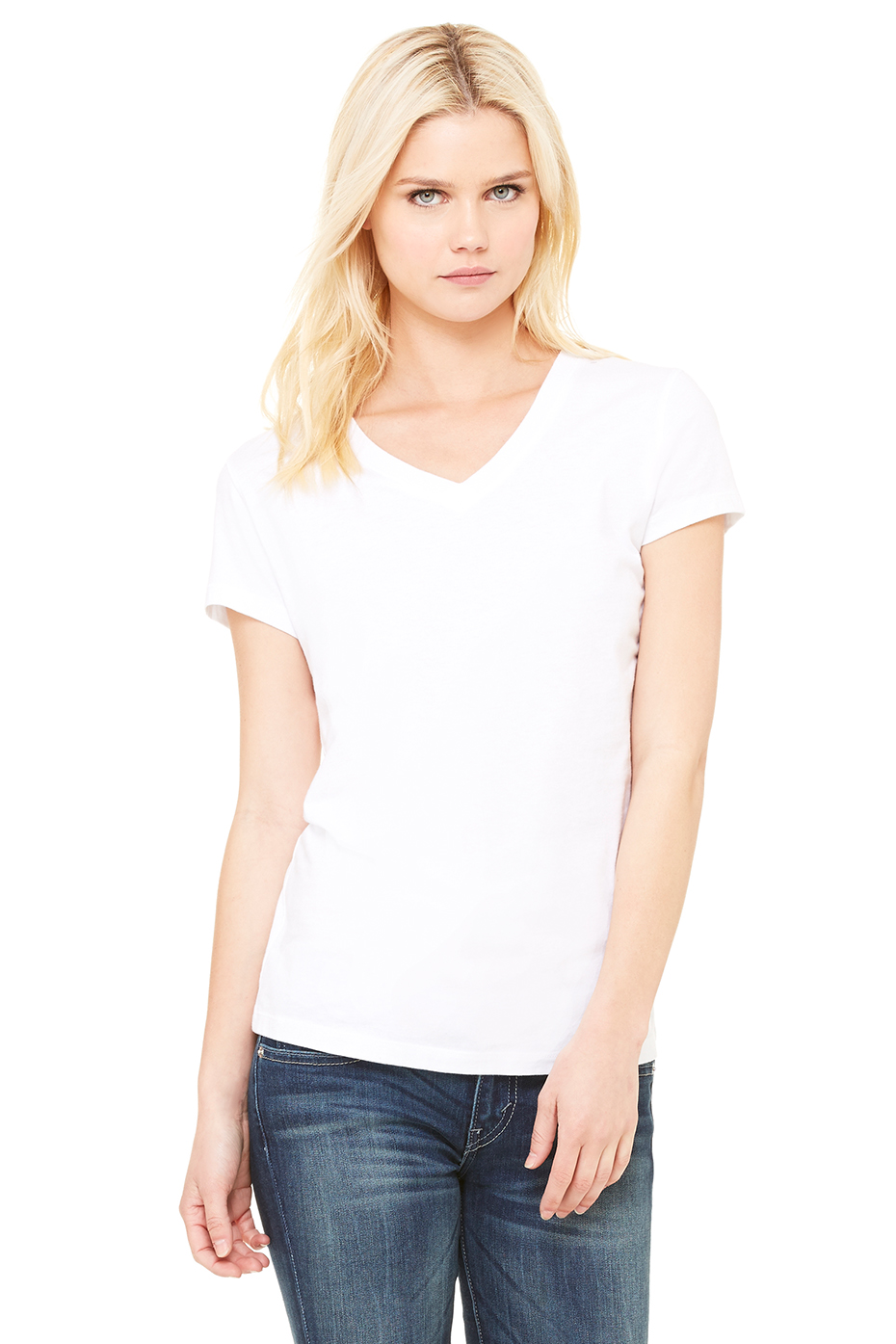 Women's Jersey S/S V-Neck Tee