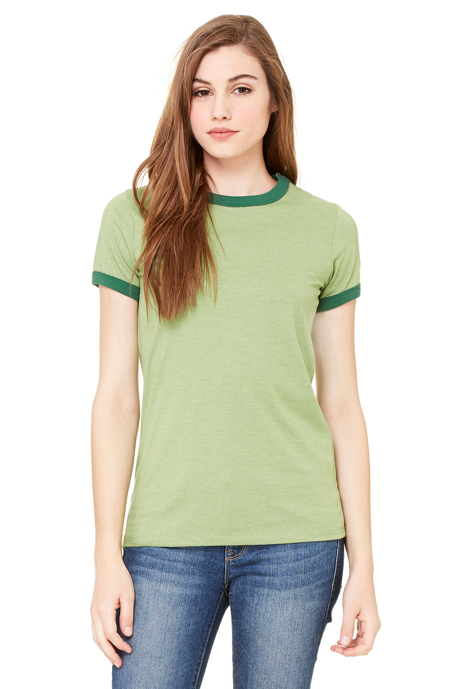 Women's Jersey Short Sleeve Ringer Tee BellaCanvas