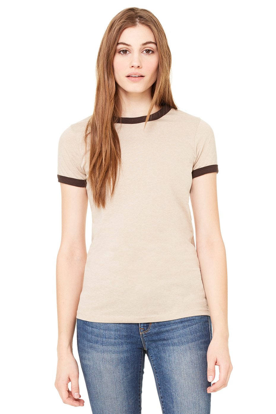 Women's Jersey Short Sleeve Ringer Tee BellaCanvas