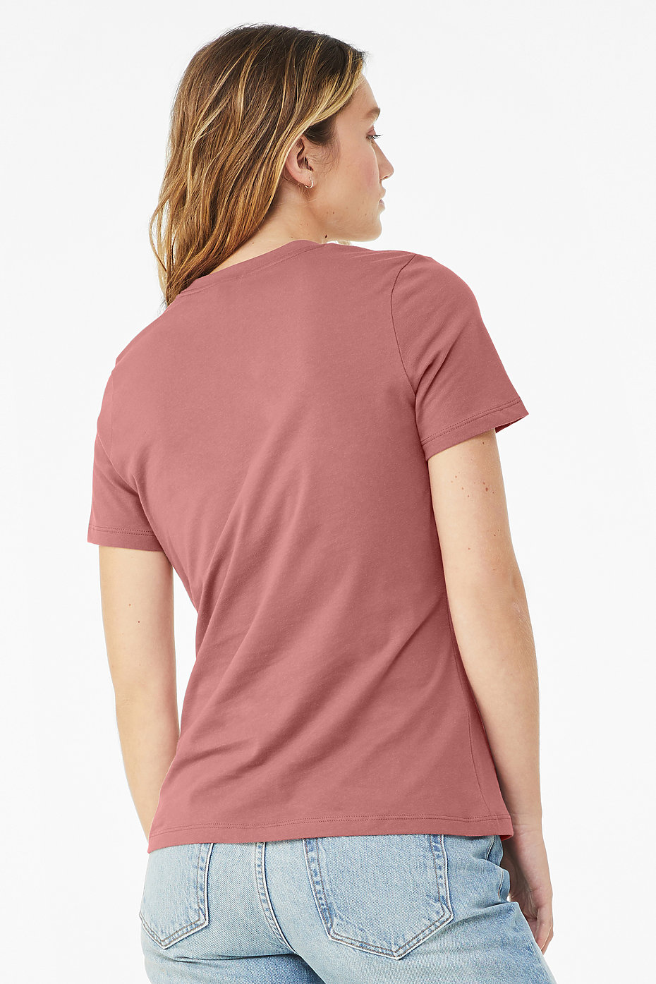 BELLA+CANVAS ® Women's Relaxed Jersey Short Sleeve V-Neck Tee. BC6405 – DFW  Impression