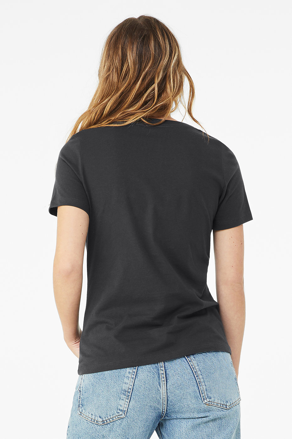 v neck jersey t shirt