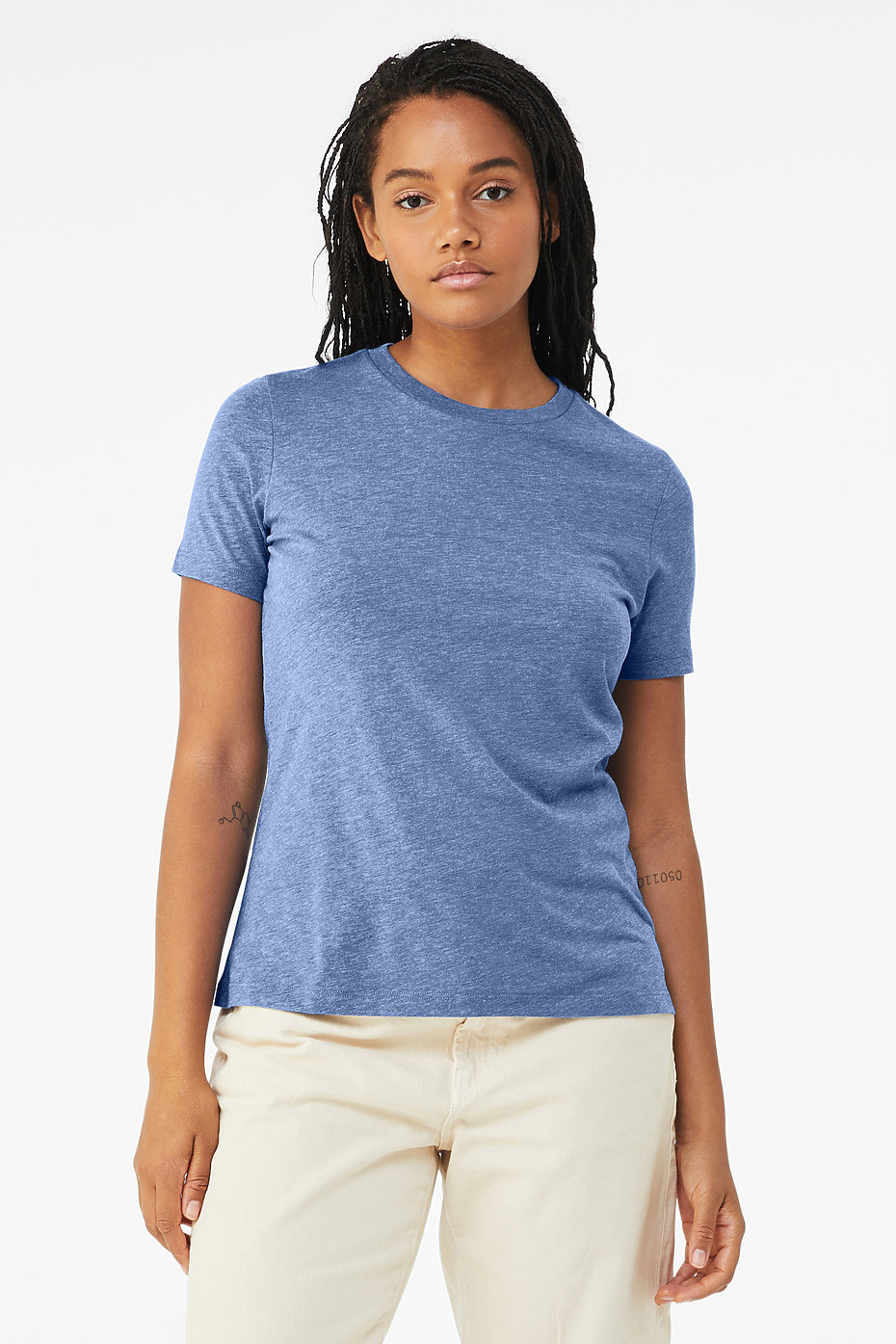 Maladroit Bil Åbent Women's Relaxed Triblend Short Sleeve Tee | BELLA+CANVAS ®