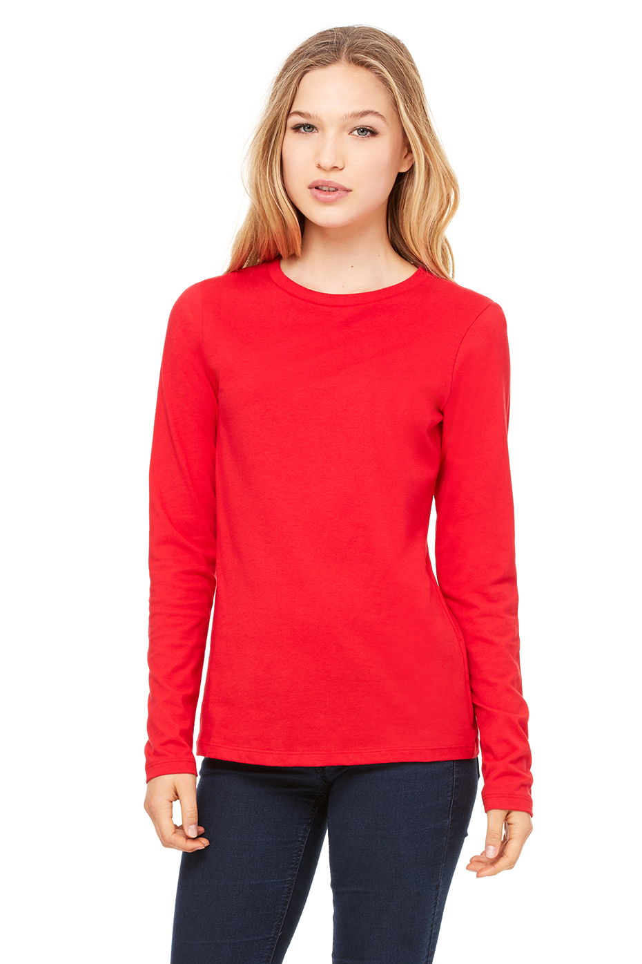 Women's Relaxed Jersey Long Sleeve Tee | Bella-Canvas