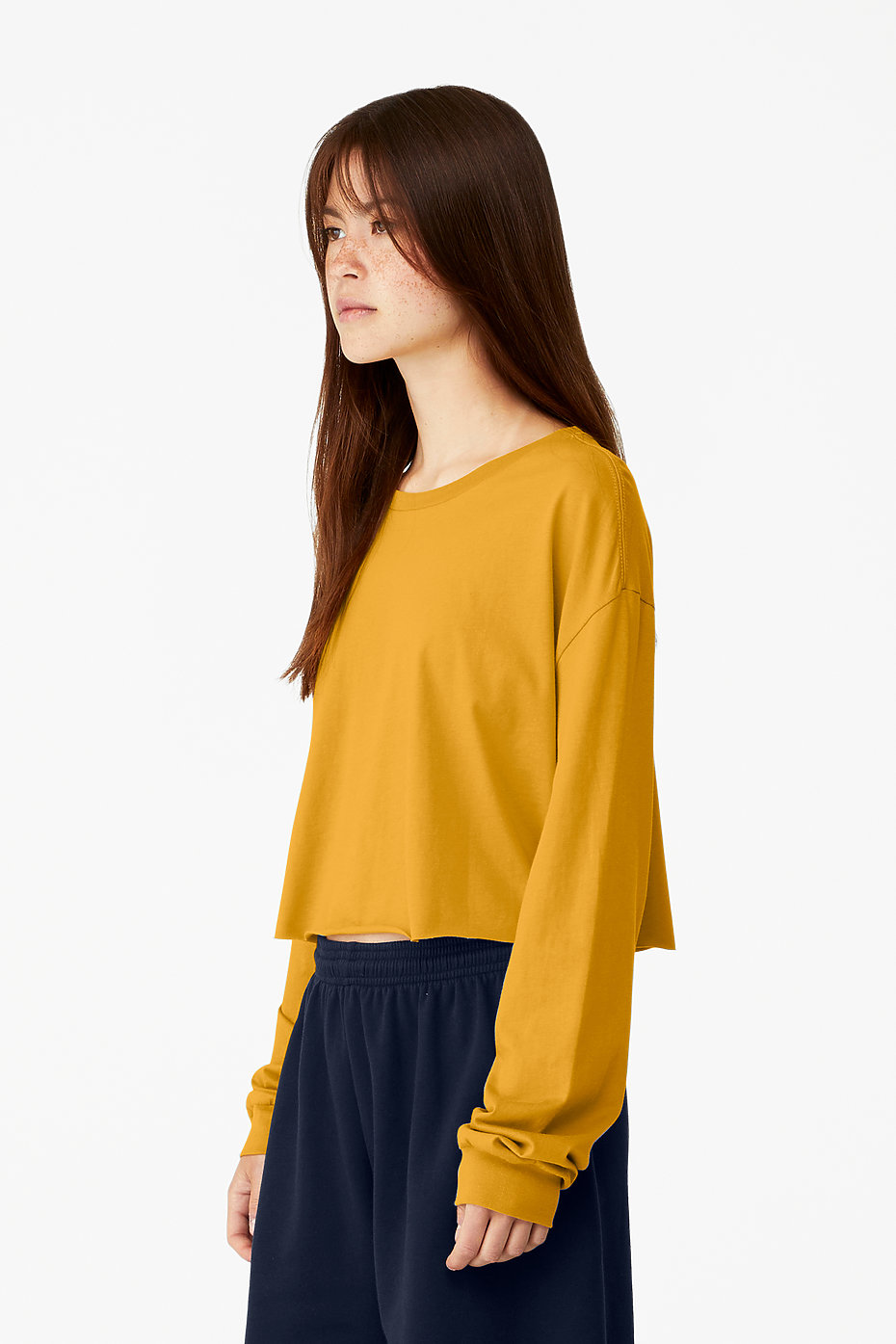 Women's Cropped LS Tee