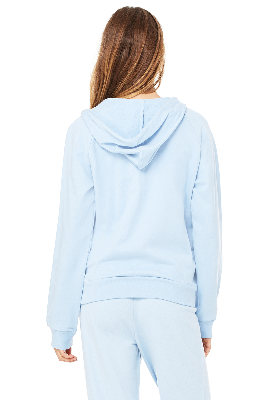 Women's Fleece Full-Zip Raglan Hoodie | Bella-Canvas