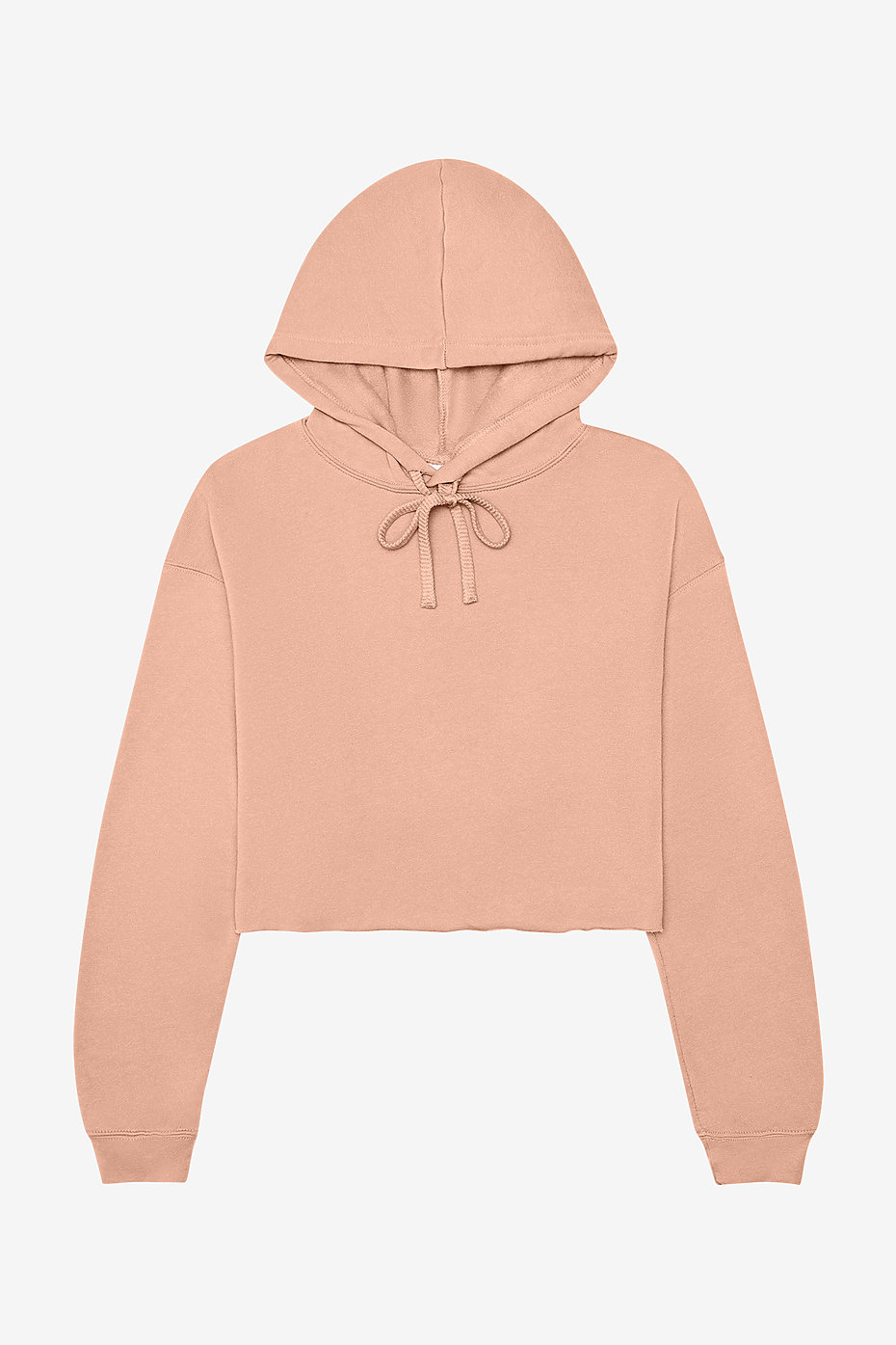 bella canvas crop top hoodie