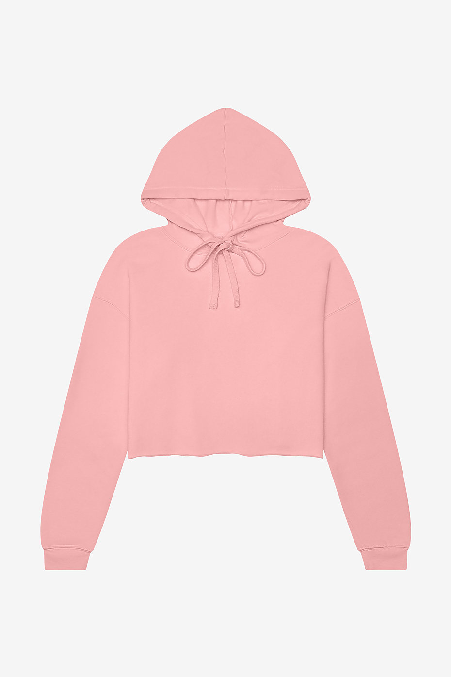 Monogrammed Bella + Canvas Cropped Fleece Hoodie