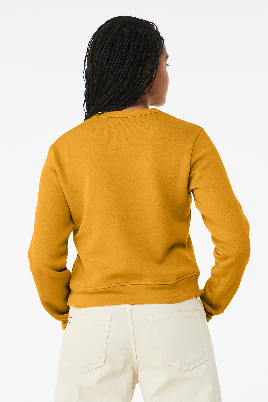 Bella Crop Crewneck Sweatshirt main image 1