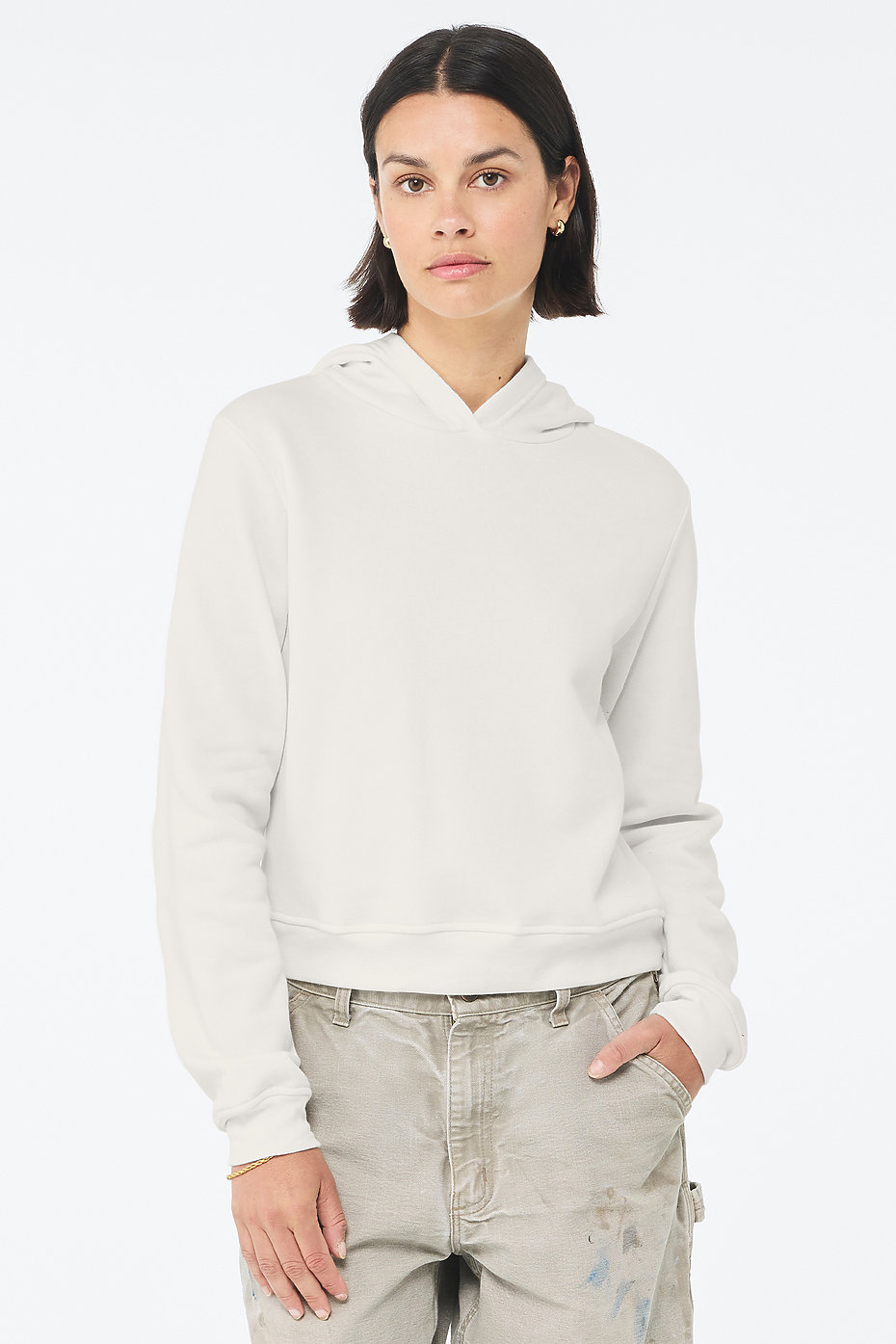 Cropped Pullover With Monogram Band - Women - Ready-to-Wear