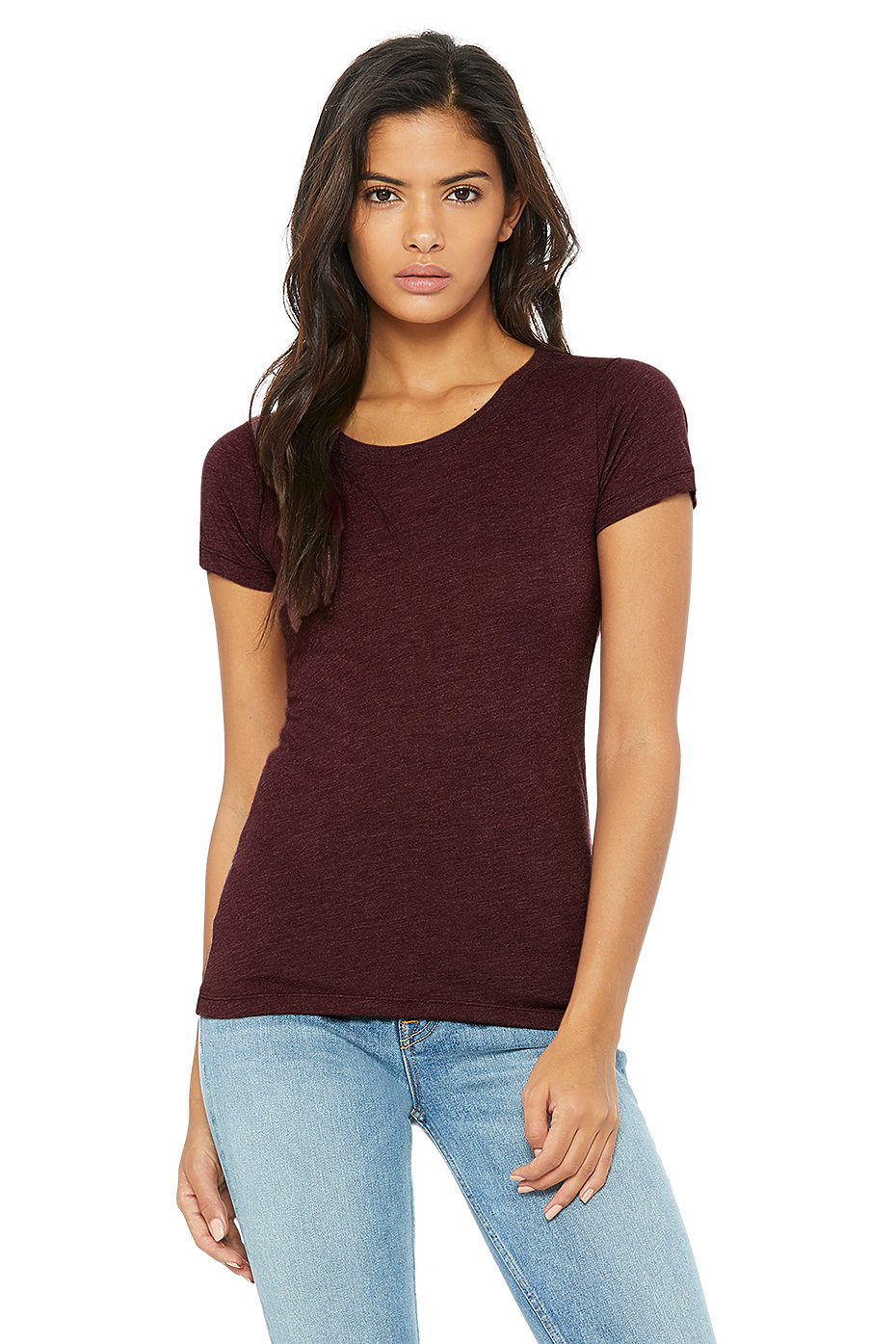 Tri Blend T Shirts | Womens Wholesale Clothing | Bulk, Plain