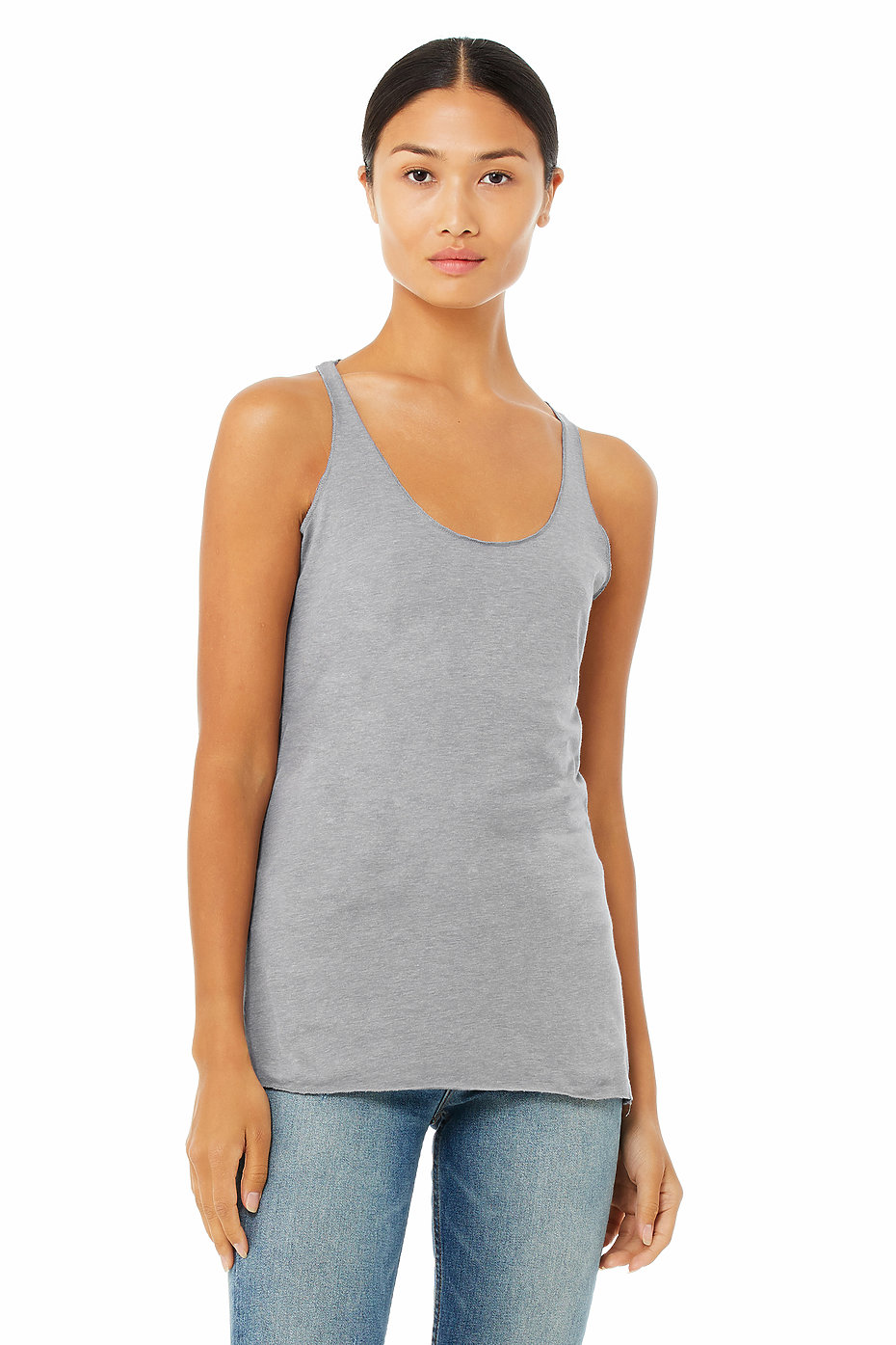 Blank Racerback Tank | Tri Blend Tank 