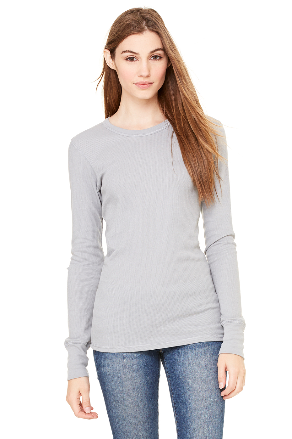 Women's Thermal Long Sleeve Tee | Bella-Canvas