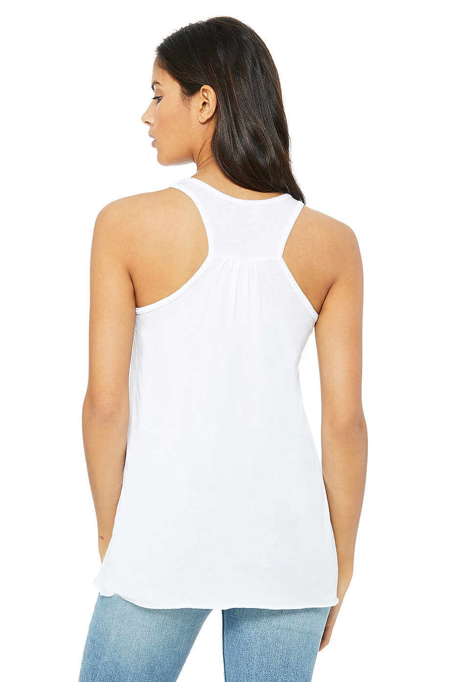 Bella Flowy Racerback Tank Size Chart