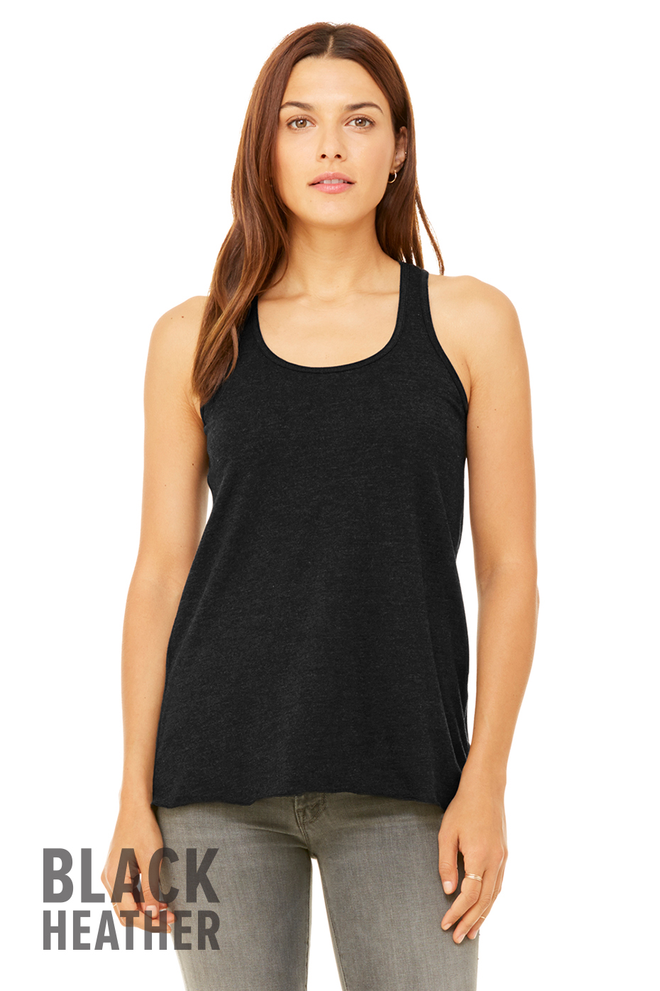 Download Women's Flowy Racerback Tank | Bella-Canvas