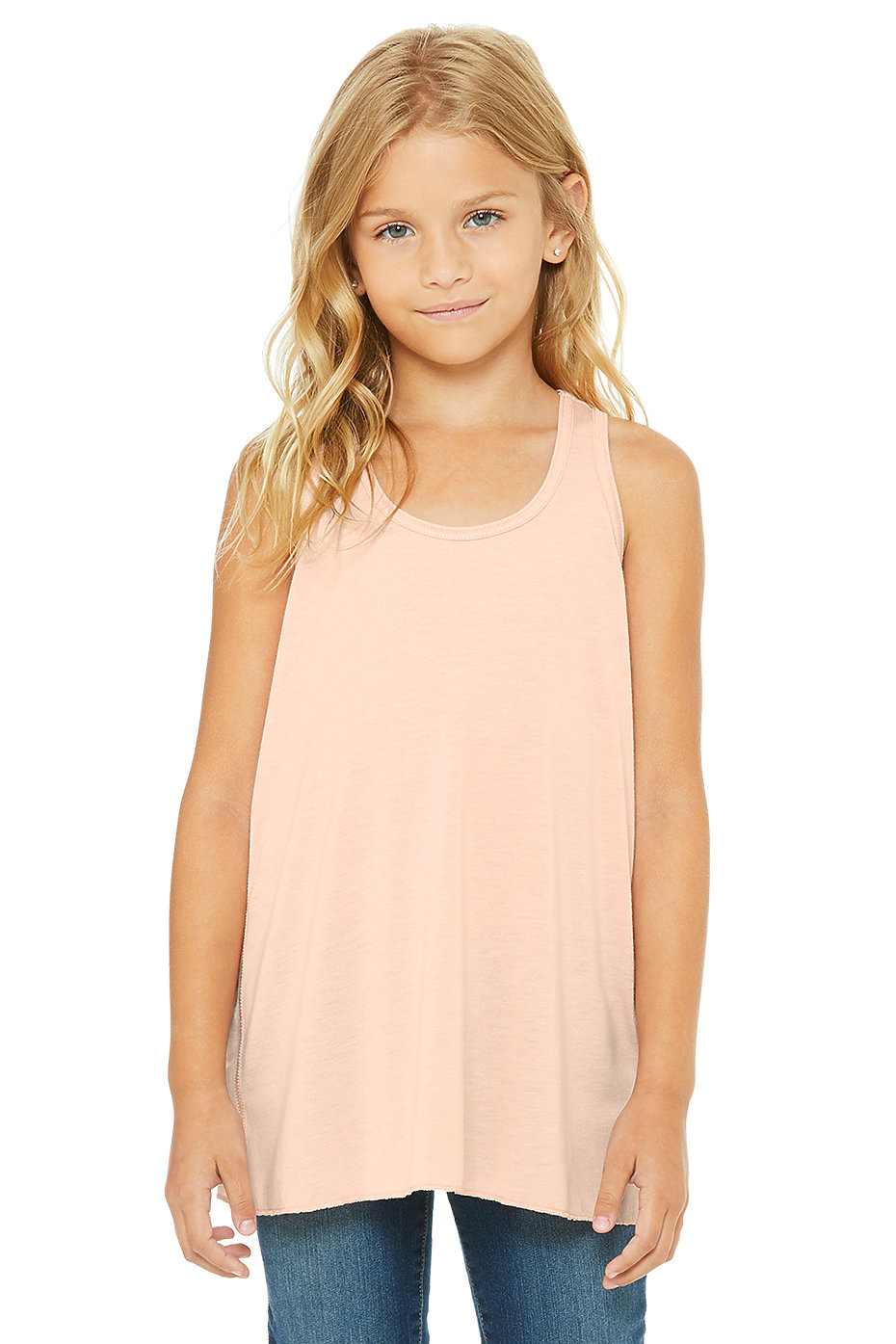 Download Youth Flowy Racerback Tank | Bella-Canvas | Bella Canvas